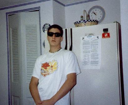 Mike loungin' in a pair of Black Fly's
